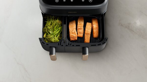Philips 3000 Series NA352/00 Dual Basket Airfryer 9L 2750W