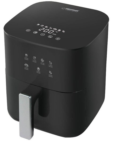 ESPERANZA EKA002 Patete Fritte air fryer Forrólevegős sütő 3.5L Fekete