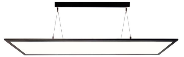 Deko Light LED Panel transparent, eckig, 50 W, 3000/4000 K, Schwarz Függőlámpa EEK: E (A - G) LED Fixen beépített LED-es 53 W Mélyfekete (RAL 9005) (342219)
