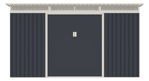 G21 GRAH 915 kerti tároló - 340 x 269 cm, antracit