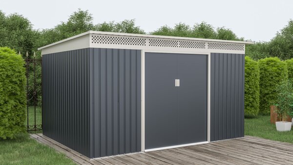G21 GRAH 915 kerti tároló - 340 x 269 cm, antracit