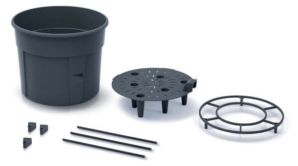 Prosperplast TOMATO GROWER kaspó paradicsom termesztésre 29,5 cm antracit