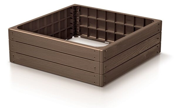 Prosperplast BASE WOODY magaságyas 75,6 cm barna