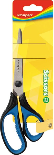 Keyroad Olló 21 cm hegyes fejű 3D vegyes színek (KR971919)