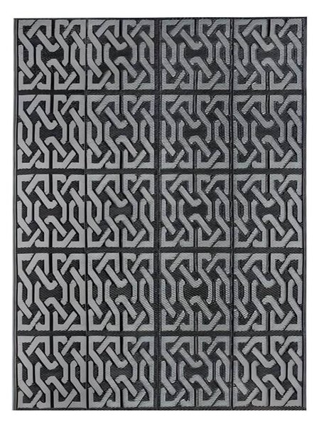 Timeless Garden Kültéri szőnyeg, 2 oldalas, 180 x 120 cm, szürke (HOP1001744-1)