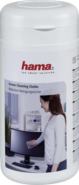 Hama 00113806 törlőkendő Gyapjú Fehér 100 db