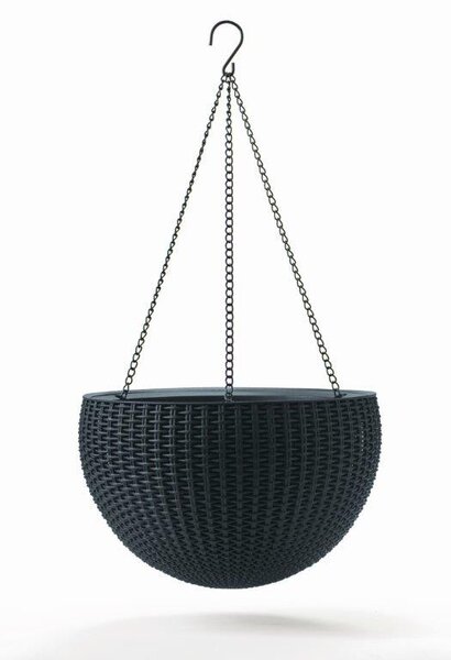 Keter Hanging Sphere függesztett virágtartó, grafit