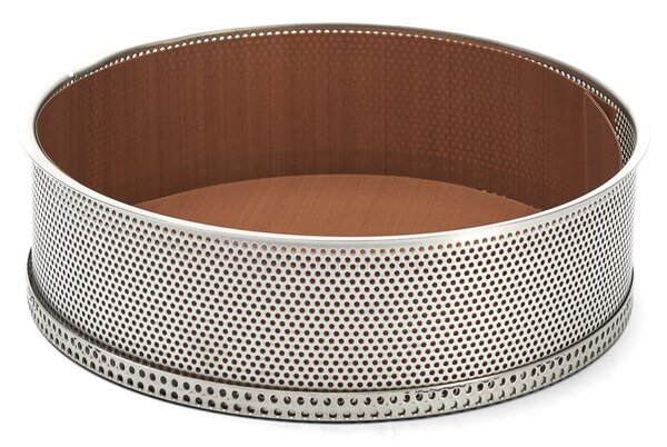 De Buyer Form Tondo Forato Perforált tortaforma 24cm - Inox