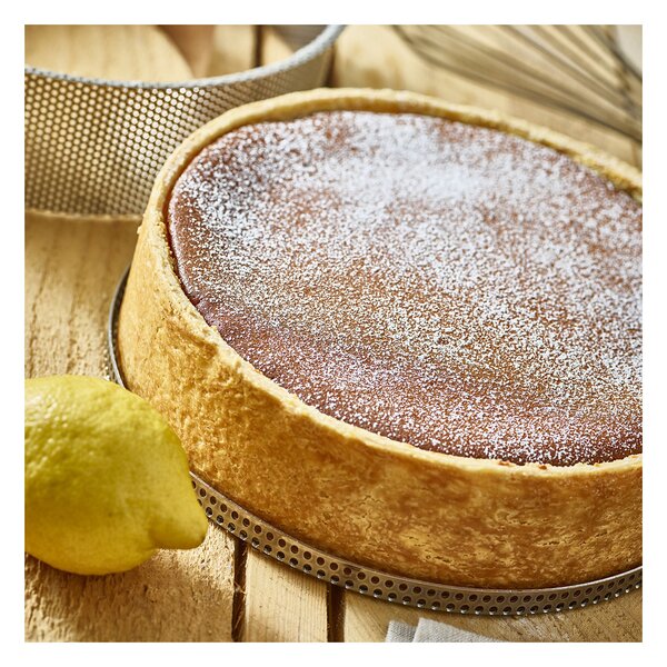 De Buyer Form Tondo Forato Perforált tortaforma 24cm - Inox