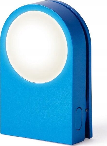 Lampka biurkowa Lexon Lexon Lucie LED clip blue/blue LL121B