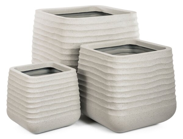 G21 Sand Cube virágcserép 38 x 38 x 37