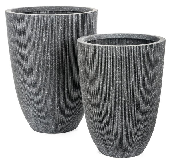 Virágcserép G21 Lava Cone 37 x 37 x 48,5