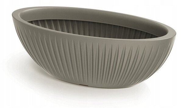Maceta Latia Oval 58x24x20 Mocca