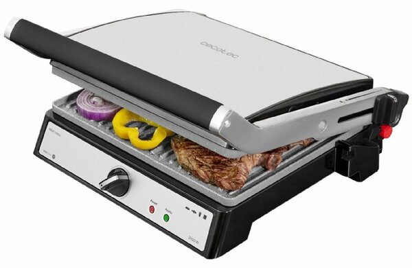 Cecotec RocknGrill Multi Elektromos Asztali Grillsütő 2400 Watt - Fekete / Ezüst