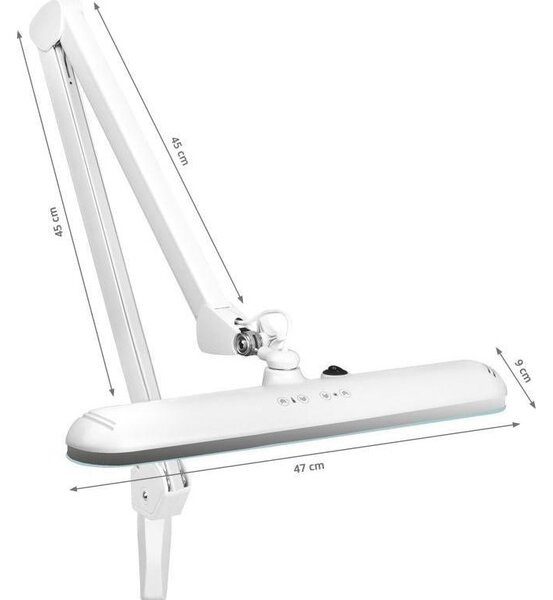 Lampka biurkowa Activeshop biała (123741)