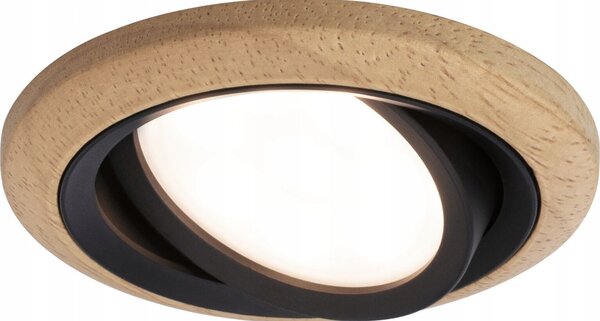 Paulmann 92238 Lanati LED-es beépíthető lámpa LED 6 W Fekete (matt)