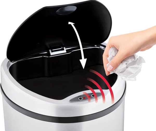 Lamart SENSOR LT8045 érintés nélküli szemétkosár 58 liter