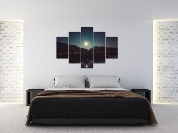 Kép - éjszakai égbolt (150x105 cm)