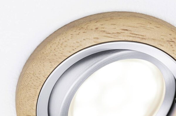 Paulmann Lanati LED-es beépíthető lámpa LED 6 W alumínium (csavart) (92240)