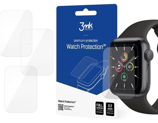 3mk Óra kijelző védőfólia ARC Apple Watch SE 40mm