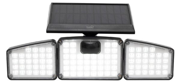 Home napelemes LED reflektor, 700 lumen, mozgásérzékelő, 3 világítási mód, IP65 (FLP3SOLAR)