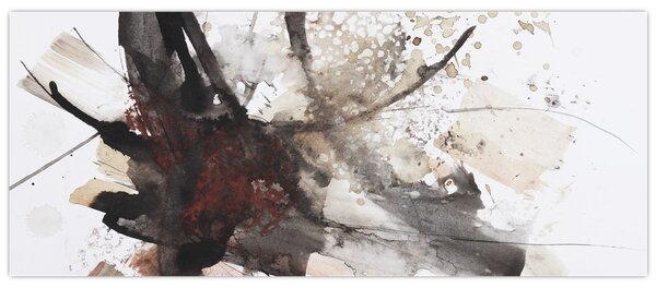 Egy absztrakt festmény képe (120x50 cm)