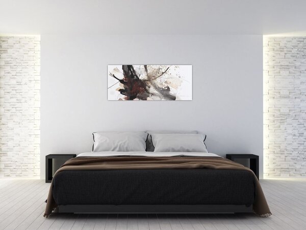 Egy absztrakt festmény képe (120x50 cm)