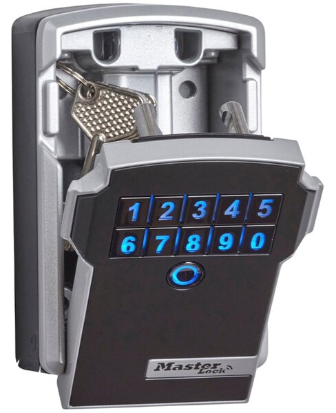 Master Lock 5441EURD Bluetoothos Kulcsszéf - Fekete/Szürke
