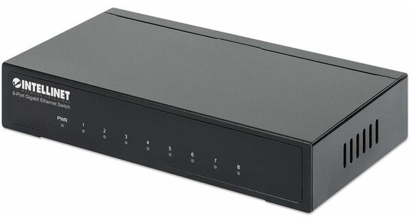 Intellinet 530347 hálózati kapcsoló Gigabit Ethernet (10/100/1000) Fekete