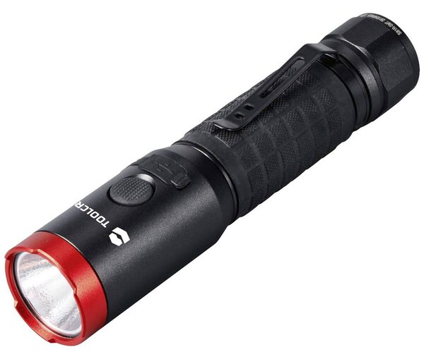 TOOLCRAFT Kézilámpa Li-ion akkuk LED Állítható, Mágneses tartóval, Övcsíptetővel 1000 lm 5 óra 176 g (TO-9469536)