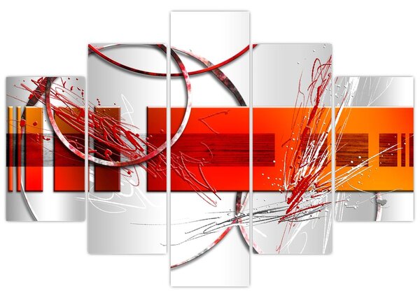 Absztrakt kép (150x105 cm)