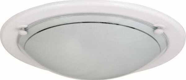 LED lámpatest , mennyezeti , E27 , falon kívüli , 28,5 cm , kerek , 5 év garancia , Rábalux , UFO
