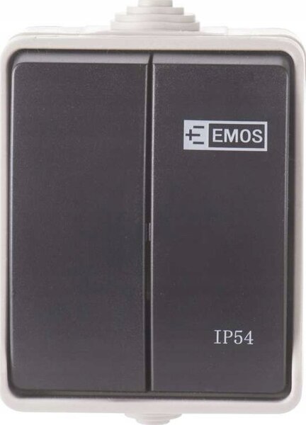 EMOS Kapcsoló 250 v/10 ax IP54 C.5