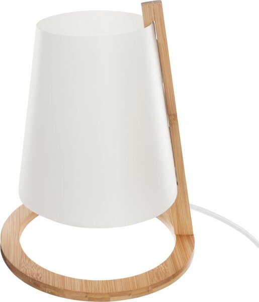 Lámpara Bambú Base Redonda 26cm