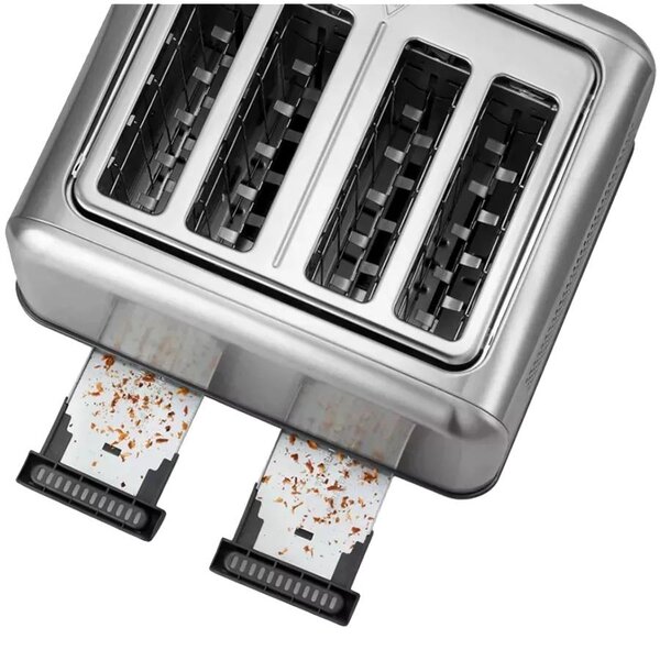 BUYDEEM DT640 Classic 4 szeletes kenyérpirító rozsdamentes acél (DT640E-SS/EU)