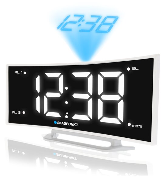 Blaupunkt CRP7WH Rádiós ébresztőóra - Fehér