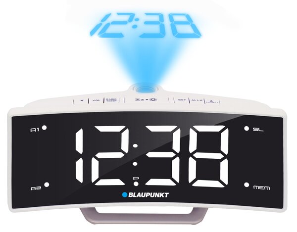 Blaupunkt CRP7WH Rádiós ébresztőóra - Fehér