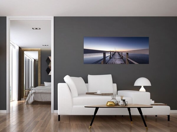 Kép - A mólón (120x50 cm)