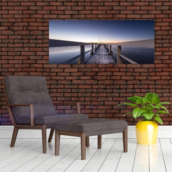 Kép - A mólón (120x50 cm)