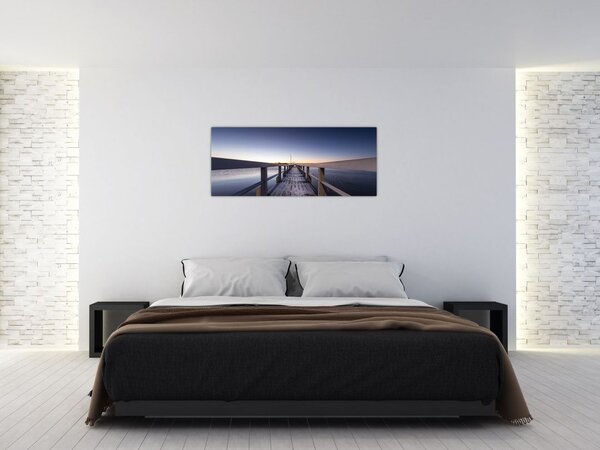 Kép - A mólón (120x50 cm)