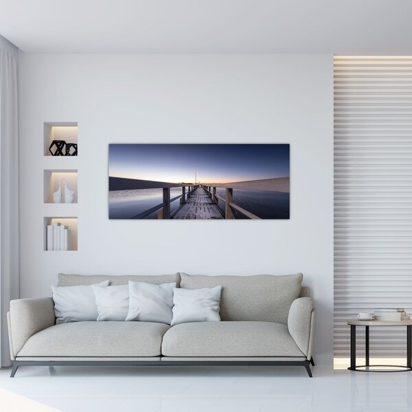 Kép - A mólón (120x50 cm)