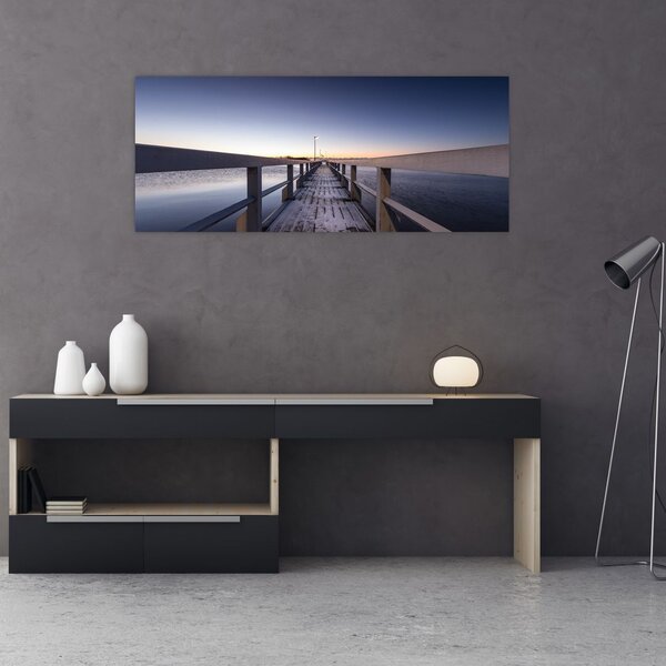 Kép - A mólón (120x50 cm)