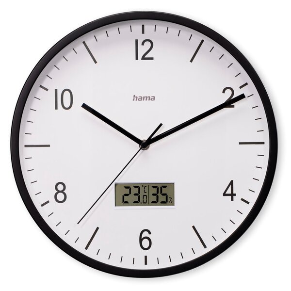 Hama 185887 Lanzarote Falióra Ø 35cm - Fekete / Fehér