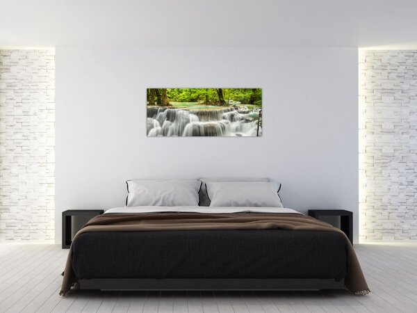 Vízesések képe (120x50 cm)