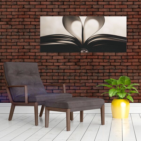 A könyv képe (120x50 cm)