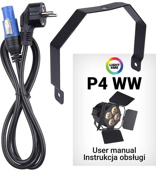 Light4me P4 Ww Led Par Stage Spotlight