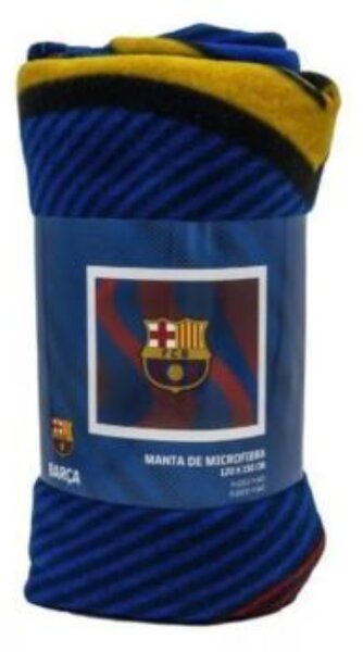 FC Barcelona Címeres Polár pléd 120 x 150 cm - Mintás