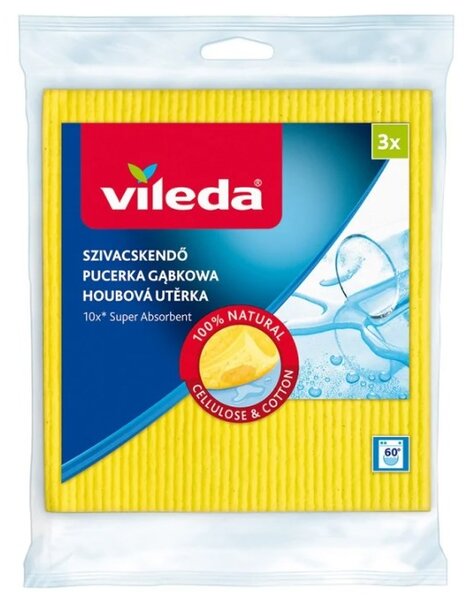 Vileda Szivacsos törlőkendő csomag - 3db