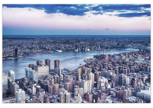 New York képe (90x60 cm)