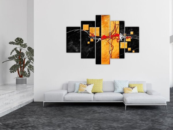 Absztrakt kép - Táncosok (150x105 cm)